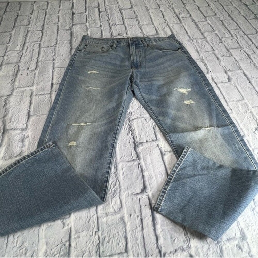 American Eagle outfitters relaxed straight jeans 33 x 32